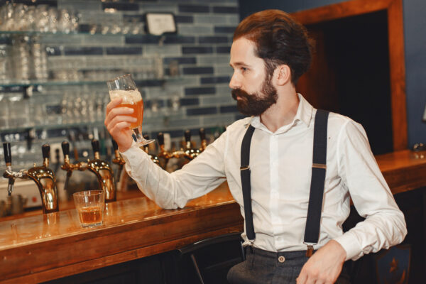 anxiety men drinking